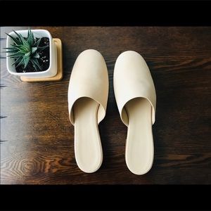 Jenni Kayne Suede Olympia Mules, Size 9